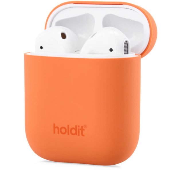 holdit AirPods (1/2) Silikonikuori Oranssi