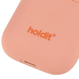 holdit AirPods (1/2) Kuori Silikoni Pink Peach