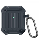 Spigen AirPods (1/2) Tough Armor -kuori Charcoal