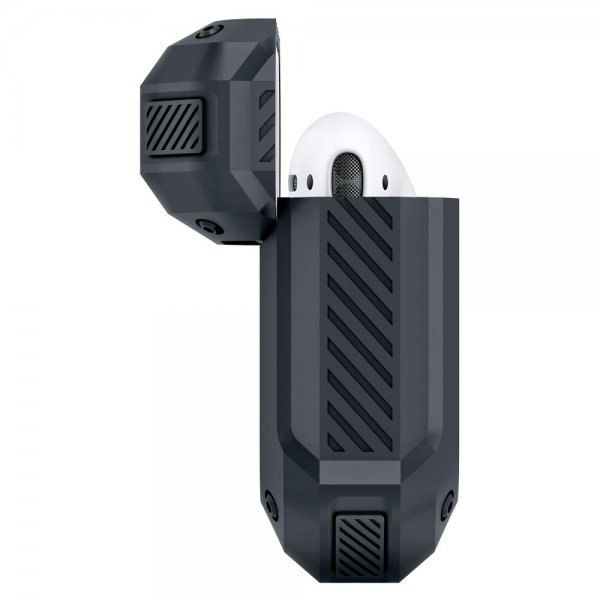 Spigen AirPods (1/2) Tough Armor -kuori Charcoal