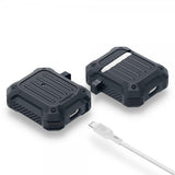 Spigen AirPods (1/2) Tough Armor -kuori Charcoal