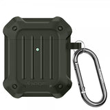 Spigen AirPods (1/2) -kuoret Tough Armor Military Green