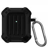Spigen AirPods (1/2) Tough Armor -suojakuori, musta