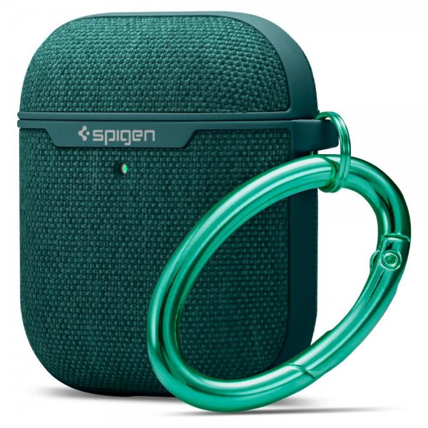 Spigen AirPods (1/2) Urban Fit -kuori, Midnight Green