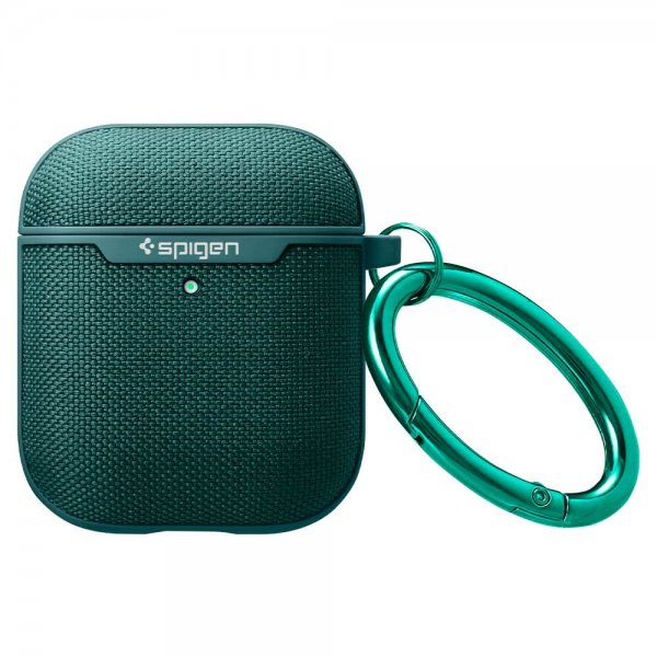 Spigen AirPods (1/2) Urban Fit -kuori, Midnight Green