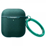 Spigen AirPods (1/2) Urban Fit -kuori, Midnight Green