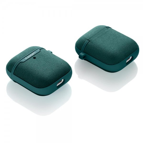Spigen AirPods (1/2) Urban Fit -kuori, Midnight Green