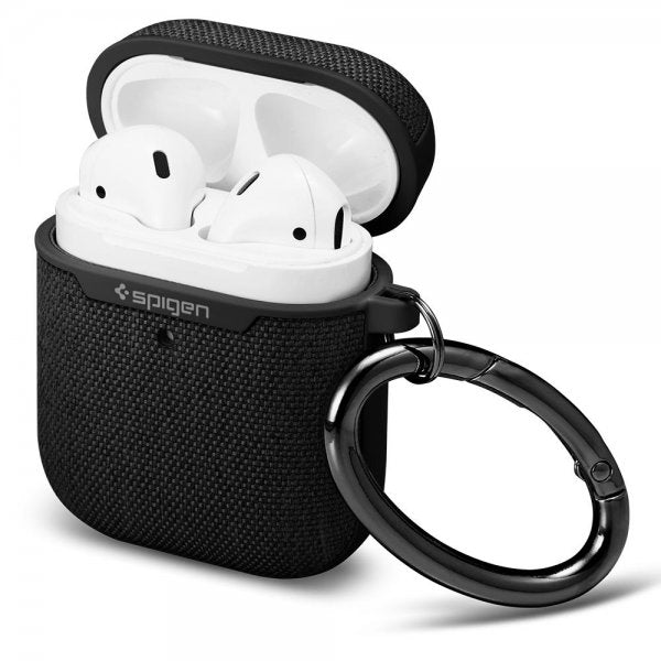 Spigen AirPods 1/2 kuori, Urban Fit, musta