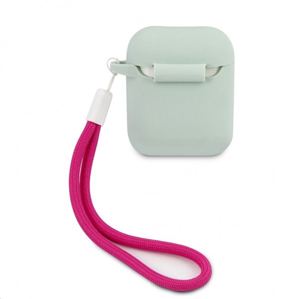 Guess AirPods (1/2) Kuori Vintage Silicone Sininen