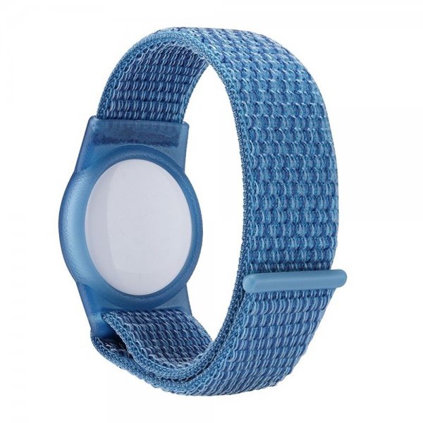 Mobile Origin AirTag-ranneke, nylon, sininen