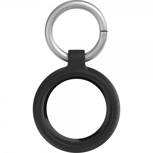 Otterbox AirTag -pidike, tyylikäs kotelo, musta