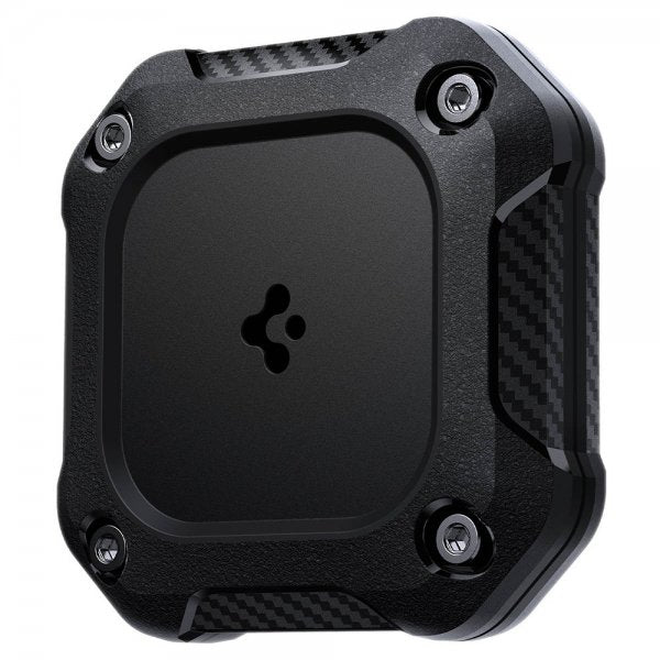 Spigen AirTag-pidike Tough Armor IP 4 kpl, musta