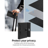 Spigen AirTag Passporttikotelo Musta