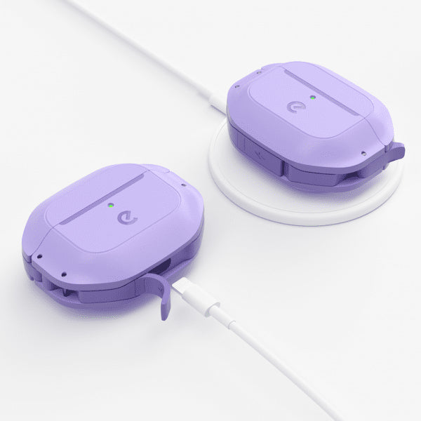 KeyBudz AirPods 3 -suojakuori Element Series Wild Lavender