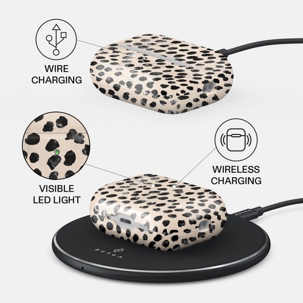 Burga AirPods Pro 3 -kuoret, design Almond Latte