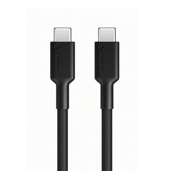 ALOGIC USB-C–USB-C-latauskaapeli Elements Pro 5A, musta, 2 m