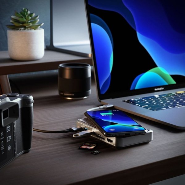 ALOGIC Ultra USB-C -telakointiasema ja Powerbank WAVE