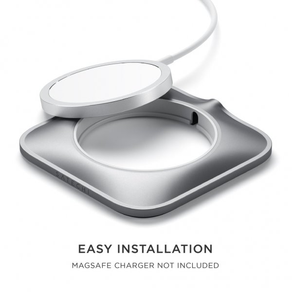 Satechi Aluminum Dock -teline Apple Magsafe -laturille