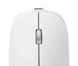 ALOGIC Langaton hiiri Echelon Bluetooth USB-C ladattava 4 painiketta Valkoinen
