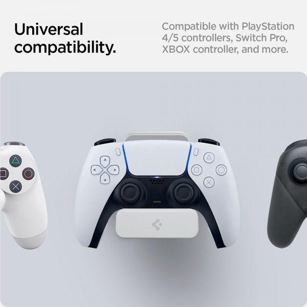 Spigen Seinäteline peliohjaimelle PS5/PS4/Xbox/Nintendo Switch Pro VG300 2-pakkaus