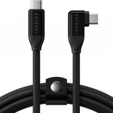 Satechi Kulma USB-C -data- ja latauskaapeli 1 m, musta