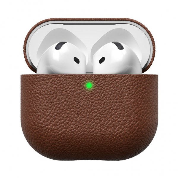 KeyBudz AirPods 4 Kotelo Artisan Series Natural Brown