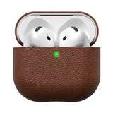 KeyBudz AirPods 4 Kotelo Artisan Series Natural Brown
