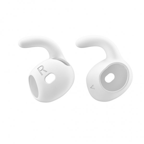 KeyBudz AirPods 4 EarBuddyz -korvakoukut, valkoinen