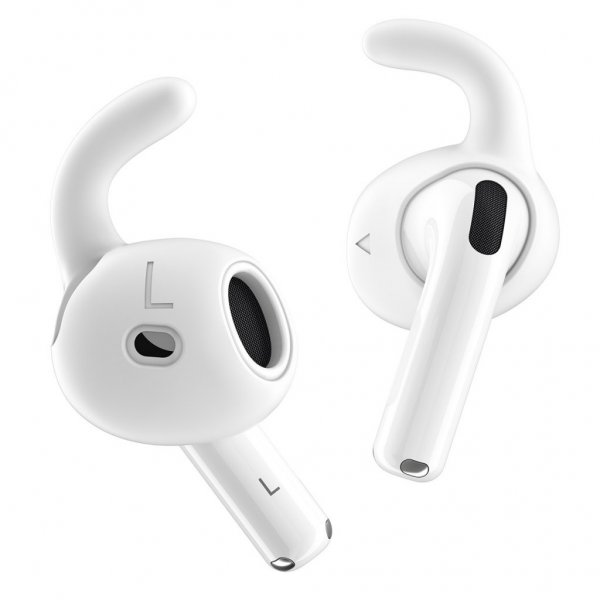 KeyBudz AirPods 4 EarBuddyz -korvakoukut, valkoinen