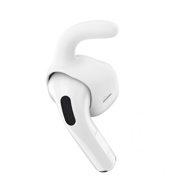 KeyBudz AirPods 4 EarBuddyz -korvakoukut, valkoinen