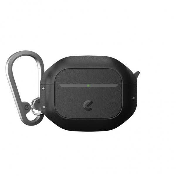 KeyBudz AirPods 4 -kuori, ElementProof Series, Carbon Black