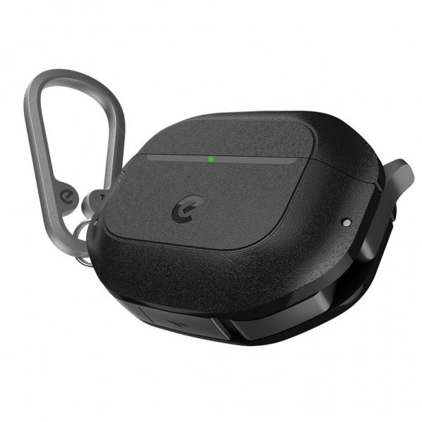 KeyBudz AirPods 4 -kuori, ElementProof Series, Carbon Black