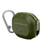 KeyBudz AirPods 4 Kotelo ElementProof Series Forest Green