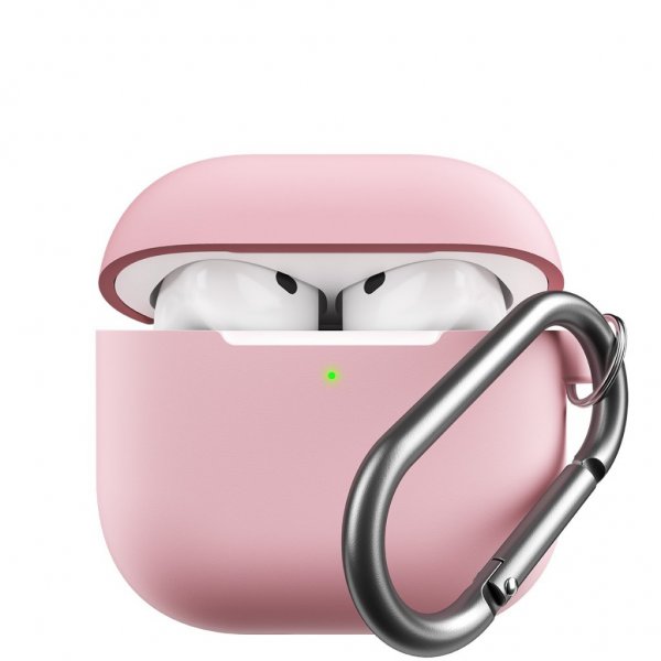 KeyBudz AirPods 4 Elevate Series Blush Pink -suojakuori