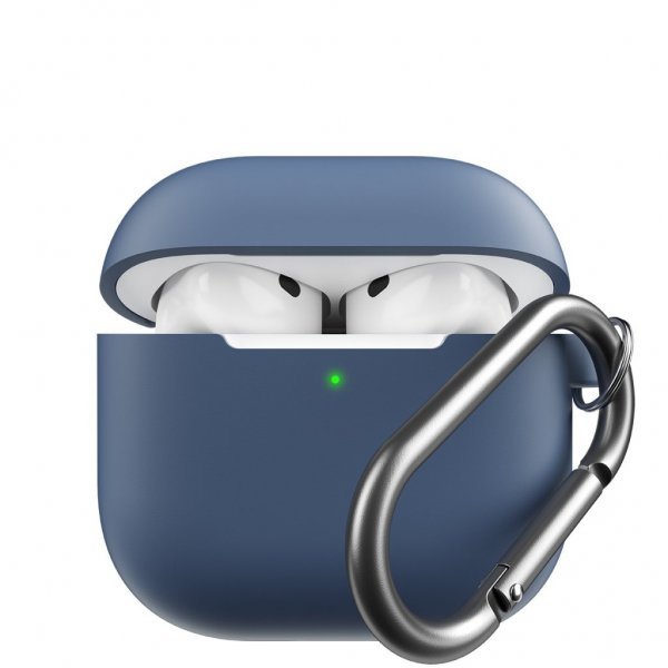 KeyBudz AirPods 4 Elevate Series -suojakotelo, koboltinsininen