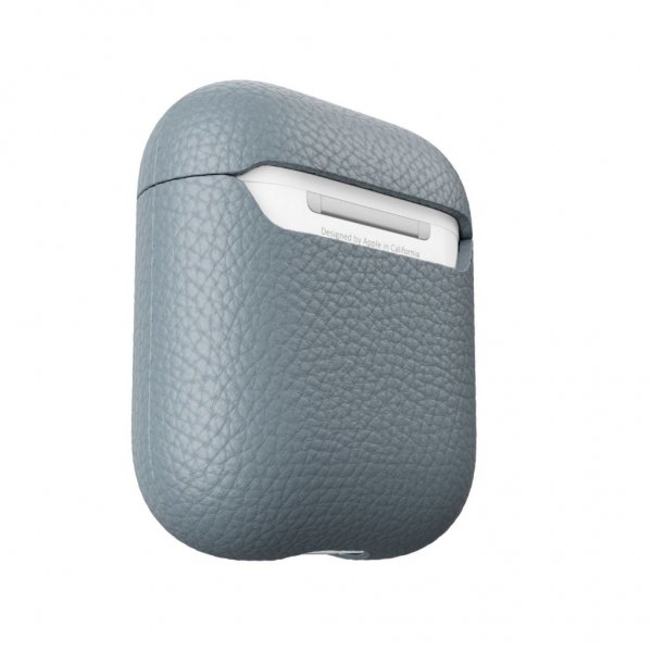 KeyBudz AirPods (1/2) Kotelo PodSkinz Aito nahka Liuskekivi