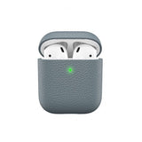 KeyBudz AirPods (1/2) Kotelo PodSkinz Aito nahka Liuskekivi
