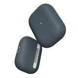KeyBudz AirPods Pro -kotelo PodSkinz, aitoa nahkaa, liuskekivi