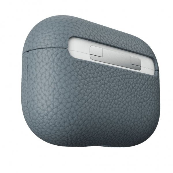 KeyBudz AirPods Pro -kotelo PodSkinz, aitoa nahkaa, liuskekivi