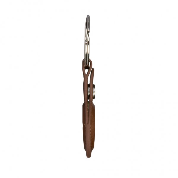 dbramante1928 Apple AirTag-pidike Copenhagen Dark Tan/Silver