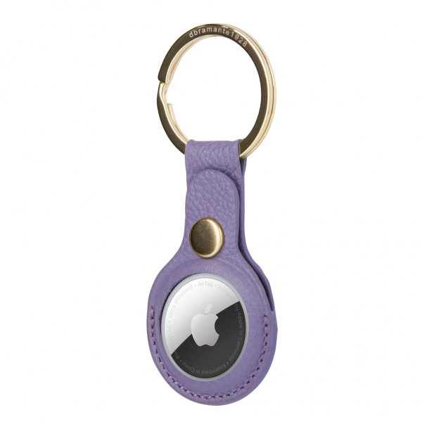 dbramante1928 Apple AirTag-pidike Copenhagen Daybreak Purple/Gold