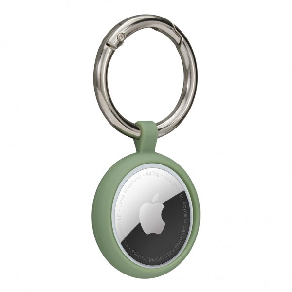 dbramante1928 Apple AirTag-pidike Greenland Key Ring Green Bay