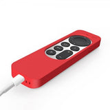 Apple TV 4K 2021/Apple TV Remote (2. sukupolvi) Silikonikuori Punainen