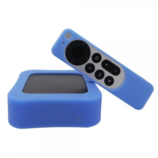 Apple TV 4K 2022 Silikonisuojus Sininen