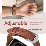 Spigen Apple Watch 38/40/41/42mm ranneke Kajuk Chestnut