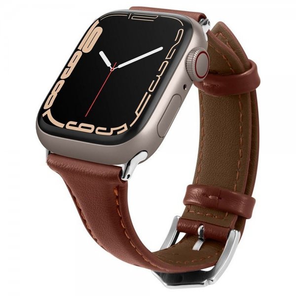 Spigen Apple Watch 38/40/41/42mm ranneke Kajuk Chestnut