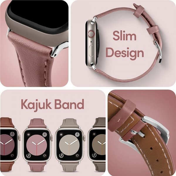 Spigen Apple Watch 38/40/41/42mm ranneke Kajuk Rose