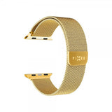 Kiinteä Apple Watch 38/40/41/42mm ranneke, Mesh Strap, Kulta