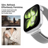 Spigen Apple Watch 38/40/41/42mm ranneke WBM4 Silver