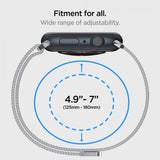 Spigen Apple Watch 38/40/41/42mm ranneke Metal Fit, hopea